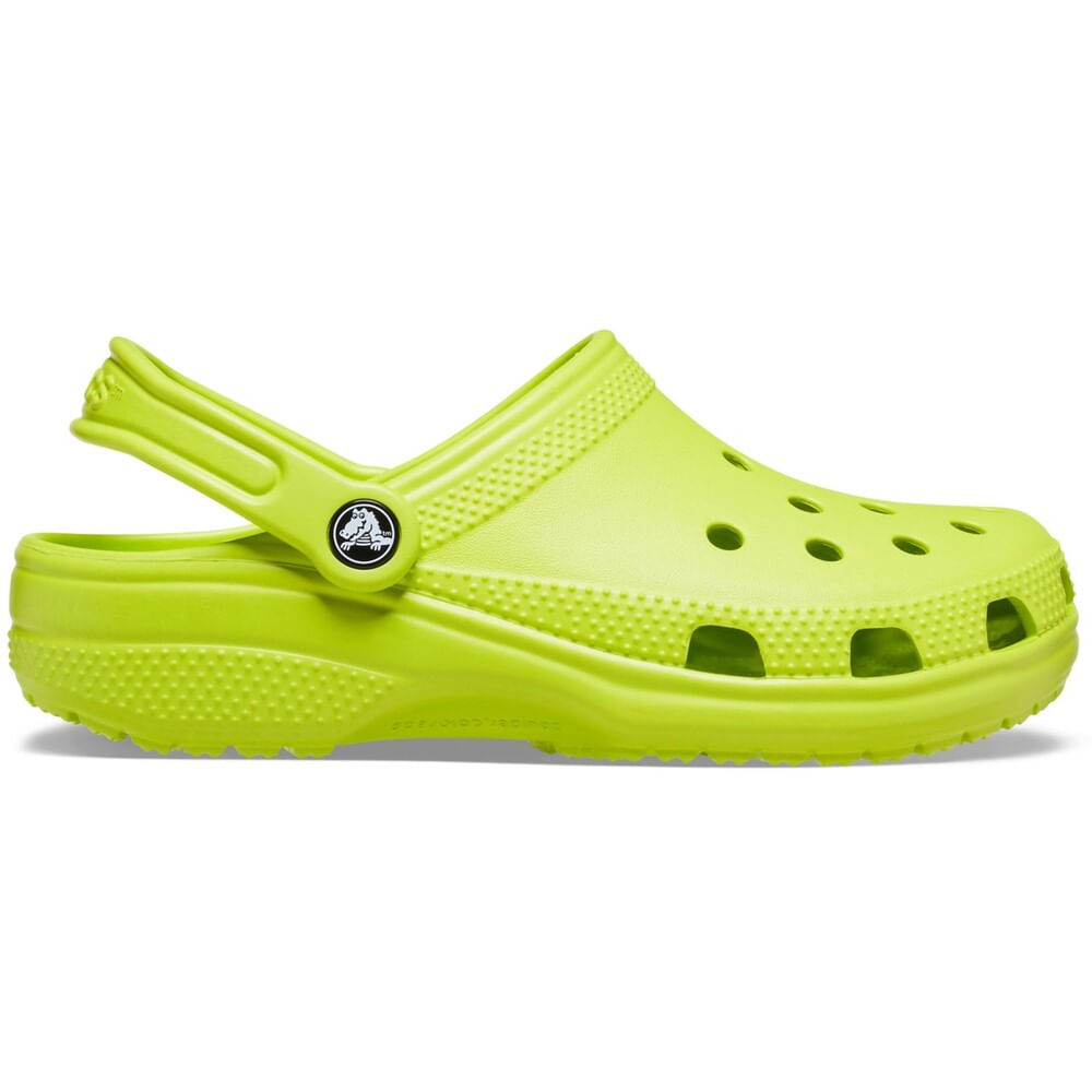 Sandália Crocs Shrek Classic Clog Lime Punch - Infantil