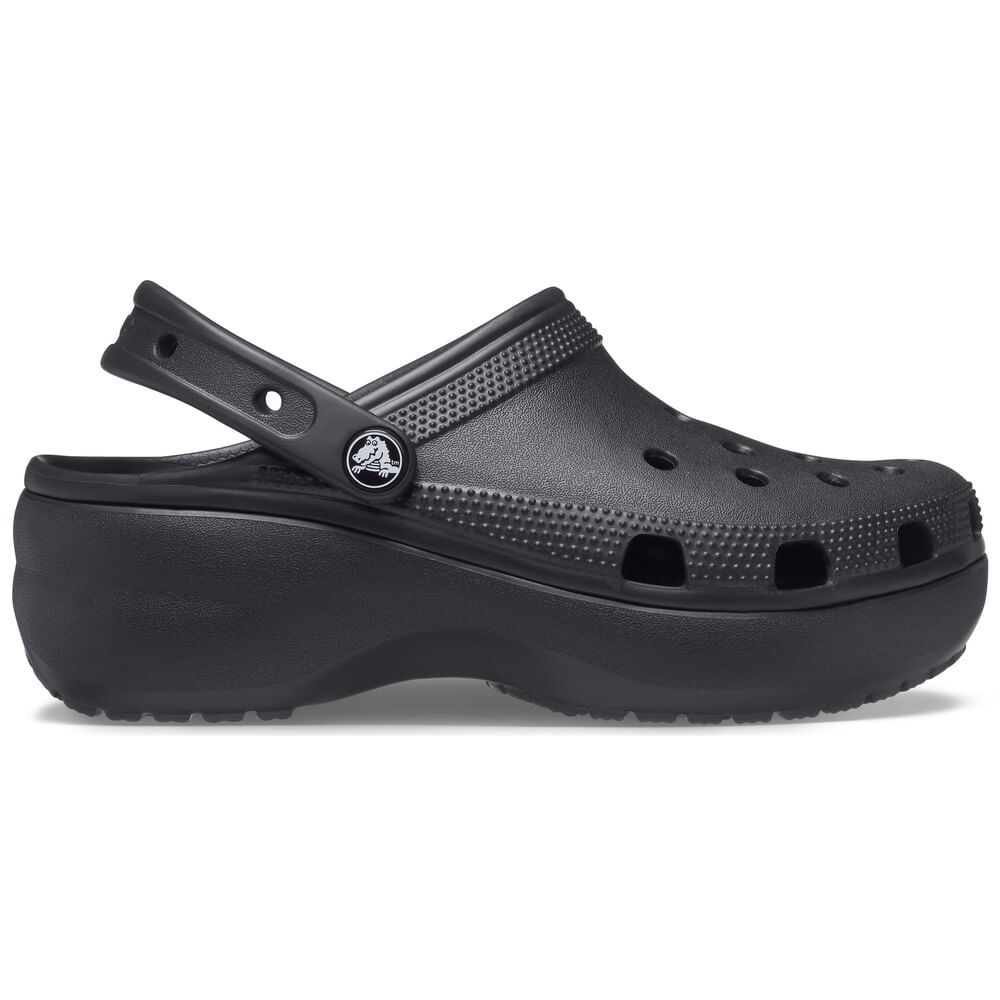 Sandália Crocs Classic Platform Clog BLACK 36