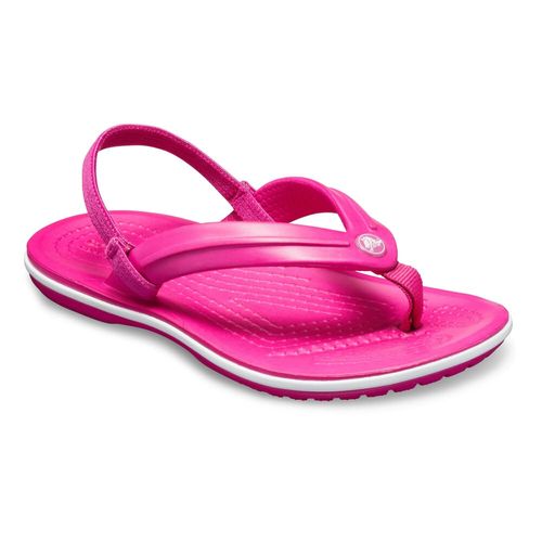 Sandália Crocs Crocband™ Strap Flip Infanto Juvenil
 CANDY PINK
