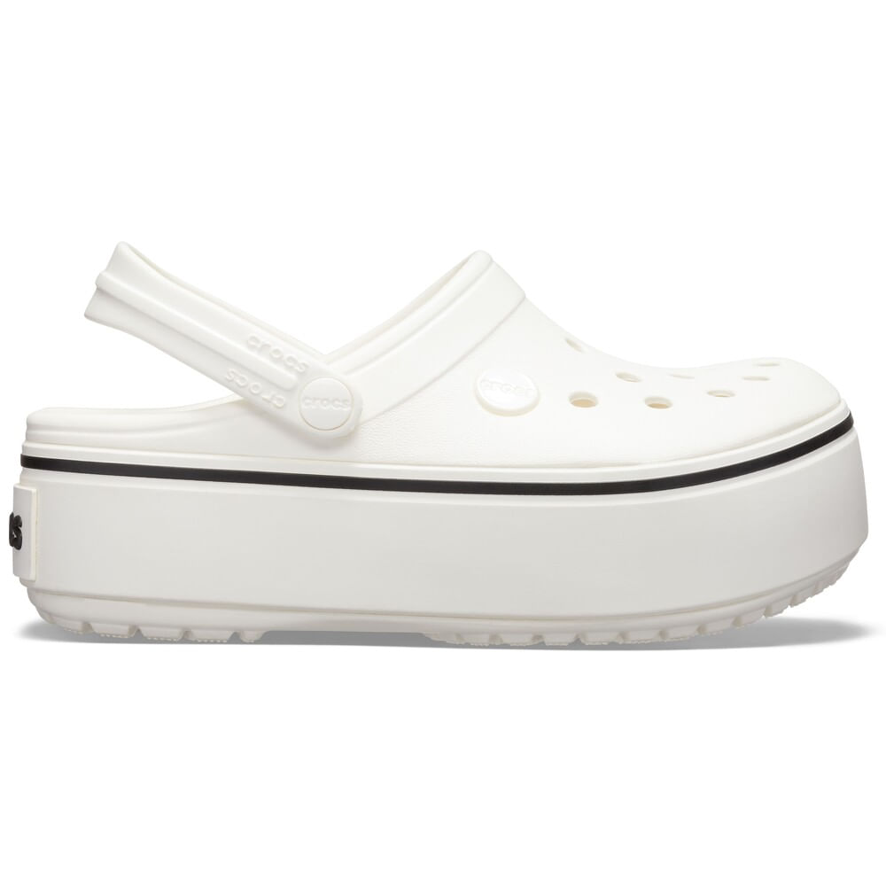 platform crocband crocs