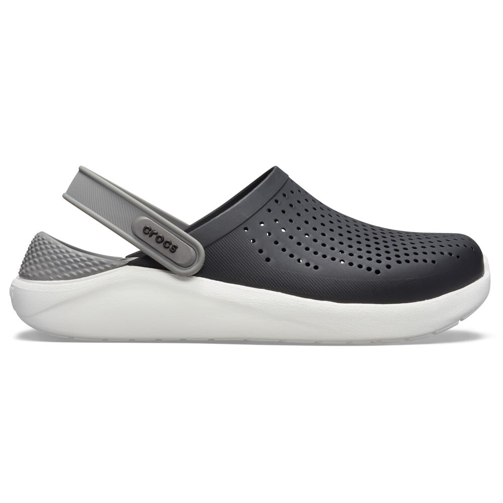 Sandália Crocs LiteRide™ Clog BLACK/SMOKE 43