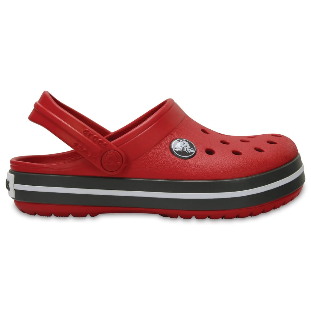 Sandália Crocs Crocband™ Clog Infanto Juvenil PEPPER/GRAPHITE 22