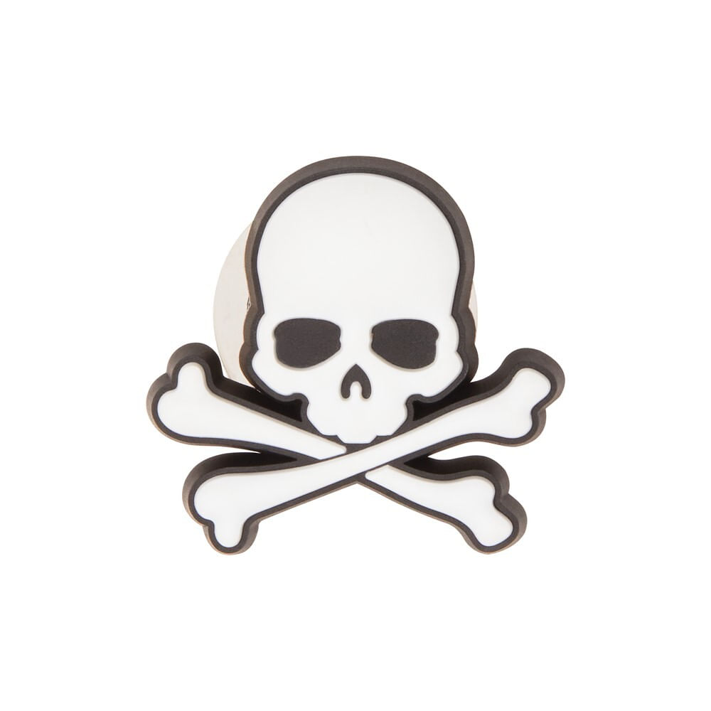 Jibbitz™ Caveira e Ossos Cruzados UNICO