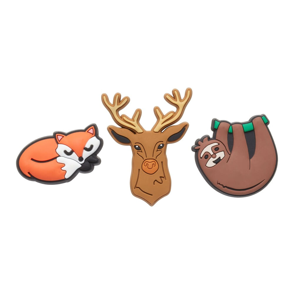 Jibbitz™ Animais Pack com 3 Peças UNICO