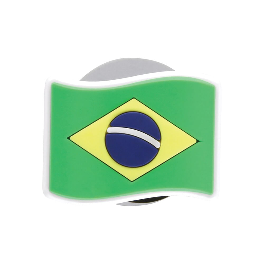 Jibbitz™ Bandeira Brasil UNICO