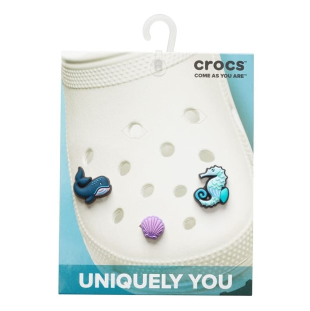 Jibbitz™ Animais Marinhos Pack com 3 Peças UNICO