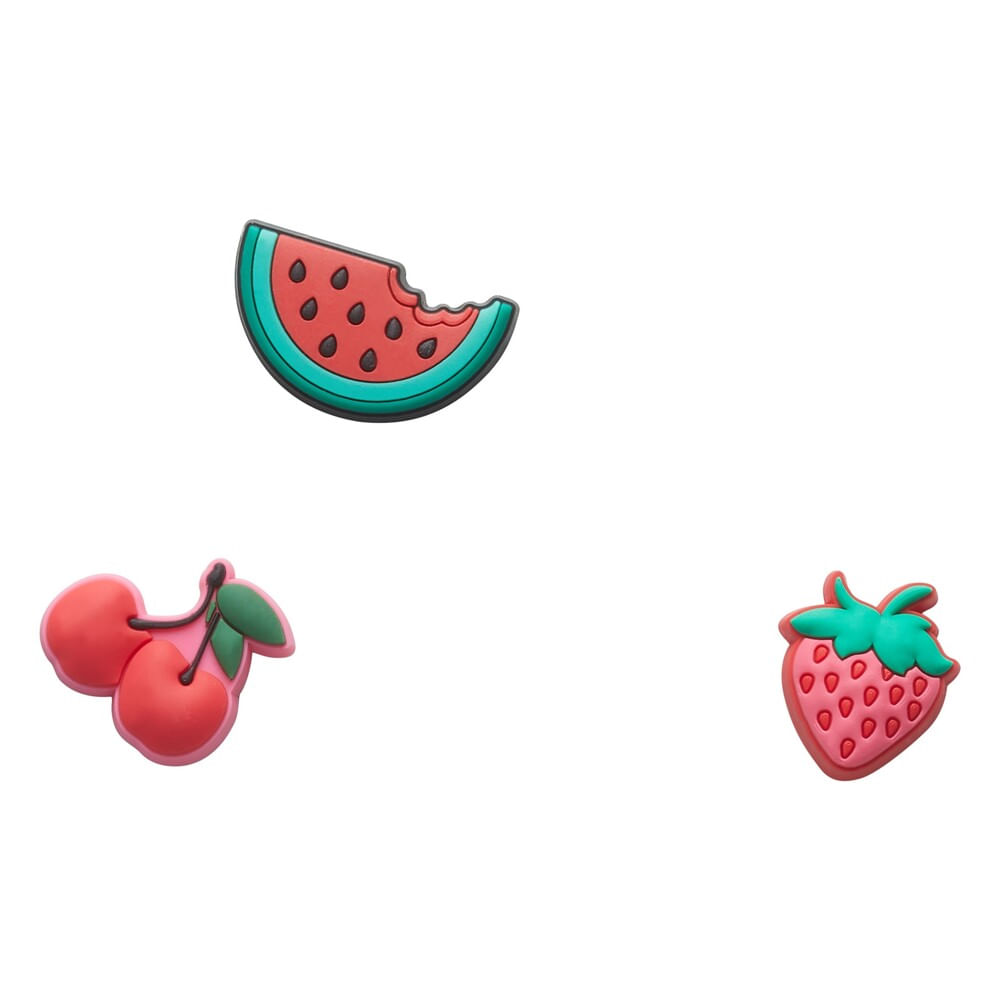 Jibbitz™ Frutas Vermelhas Pack com 3 Peças UNICO