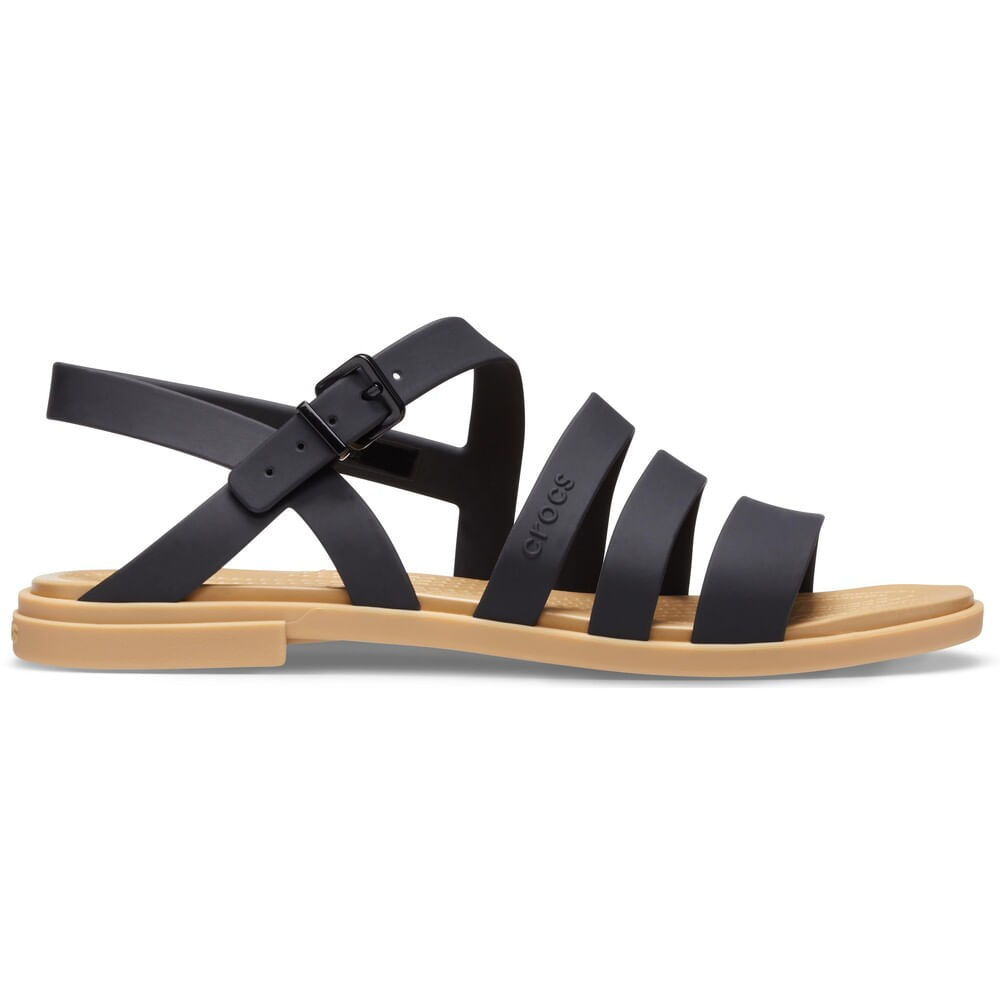 Sandália Crocs Tulum Sandal BLACK/TAN 34