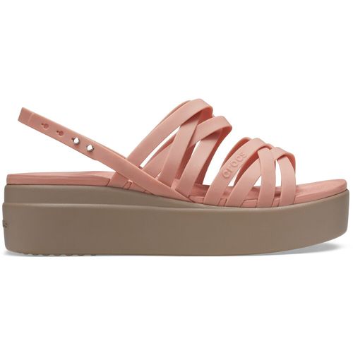 Sandália Crocs Brooklyn Strappy Low Wedge