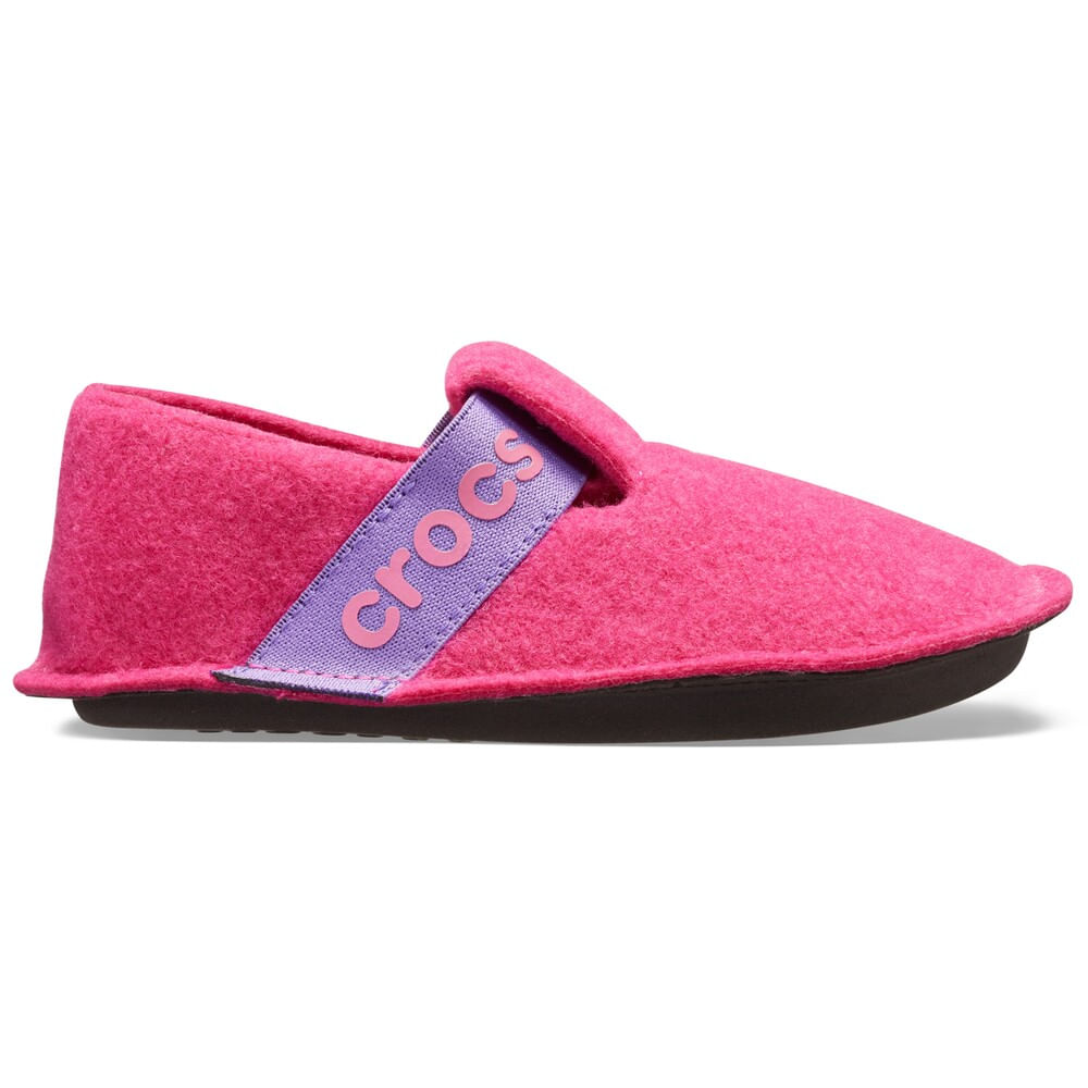 Calçado Crocs Classic Slipper Infanto Juvenil CANDY PINK 32
