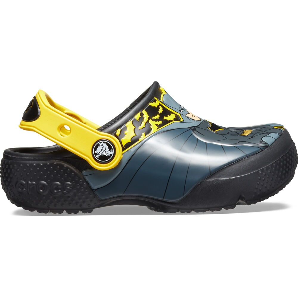 Sandália Crocs Iconic Batman Infanto Juvenil BLACK 23