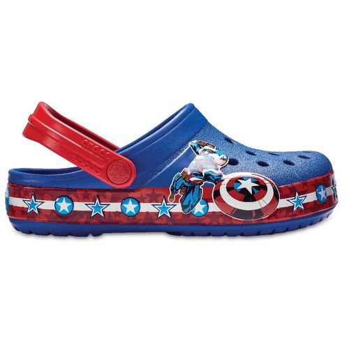 Sandália Crocs Crocband Clog Capitão América Kids