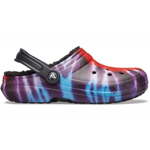 Sandália Crocs Classic Lined Tie Dye Clog