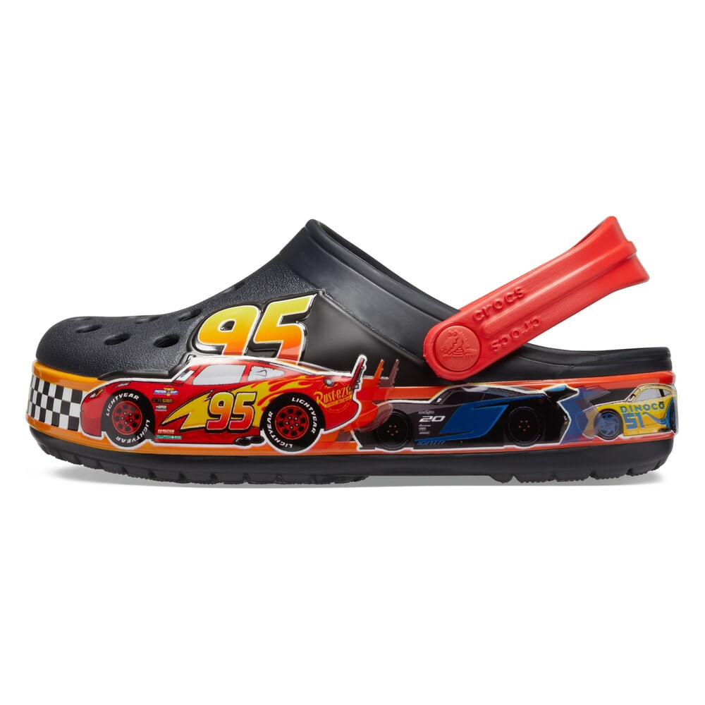 Crocs Infantil Carros Luxo com Luz