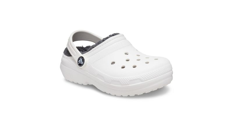 Kids store lined crocs