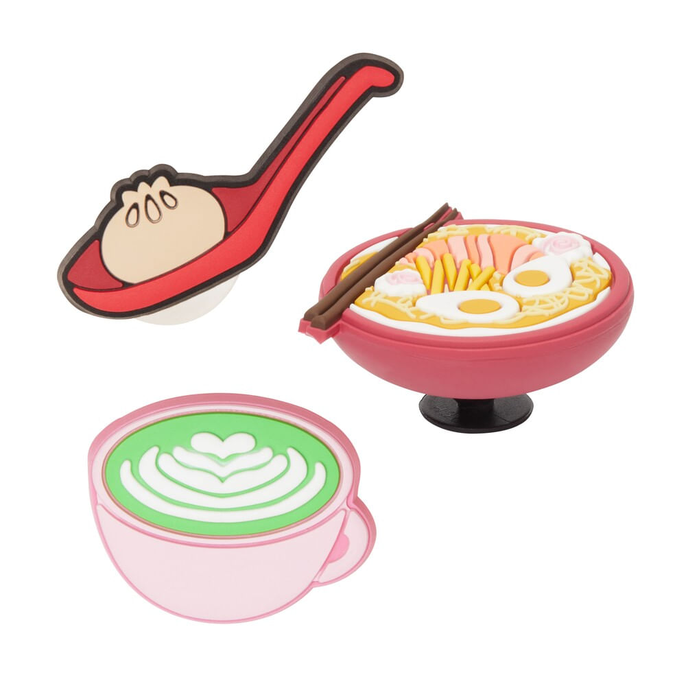 Jibbitz™ Comida Pack com 3 Peças UNICO