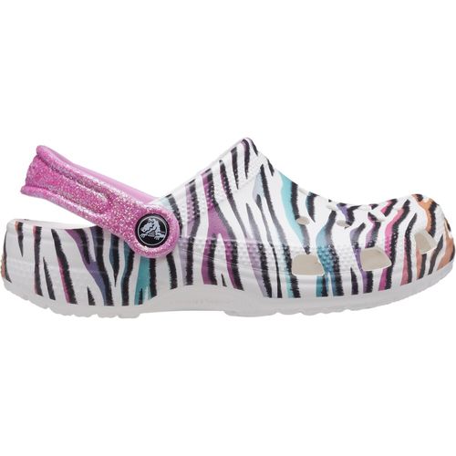 Sandália Crocs Classic Animal Print Clog Juvenil