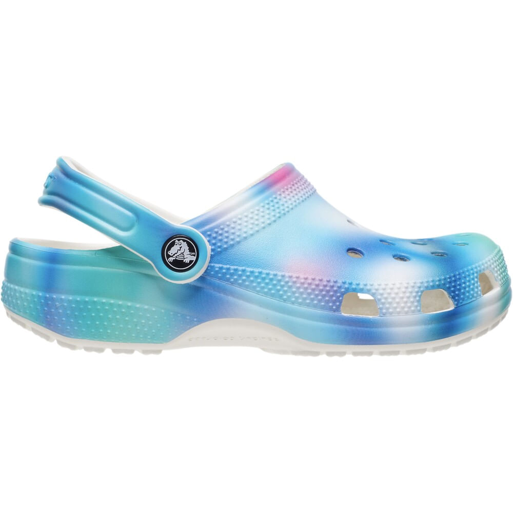 Sandália Crocs Classic Solarized Clog White/Multi 35