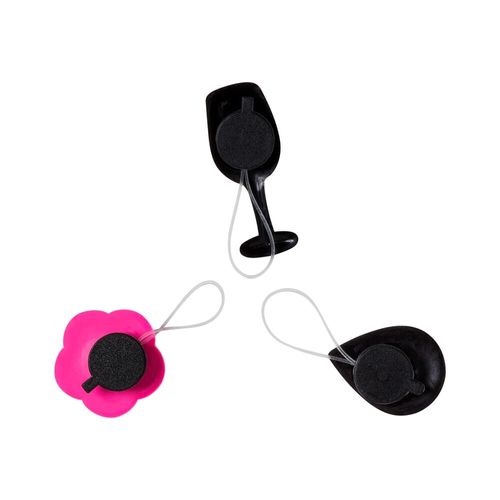 Jibbitz™ Para Prender Rosa Pack com 3 Peças