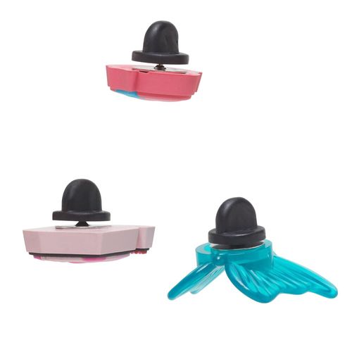 Jibbitz™ Pin Rosa e Azul Pack com 3 Peças