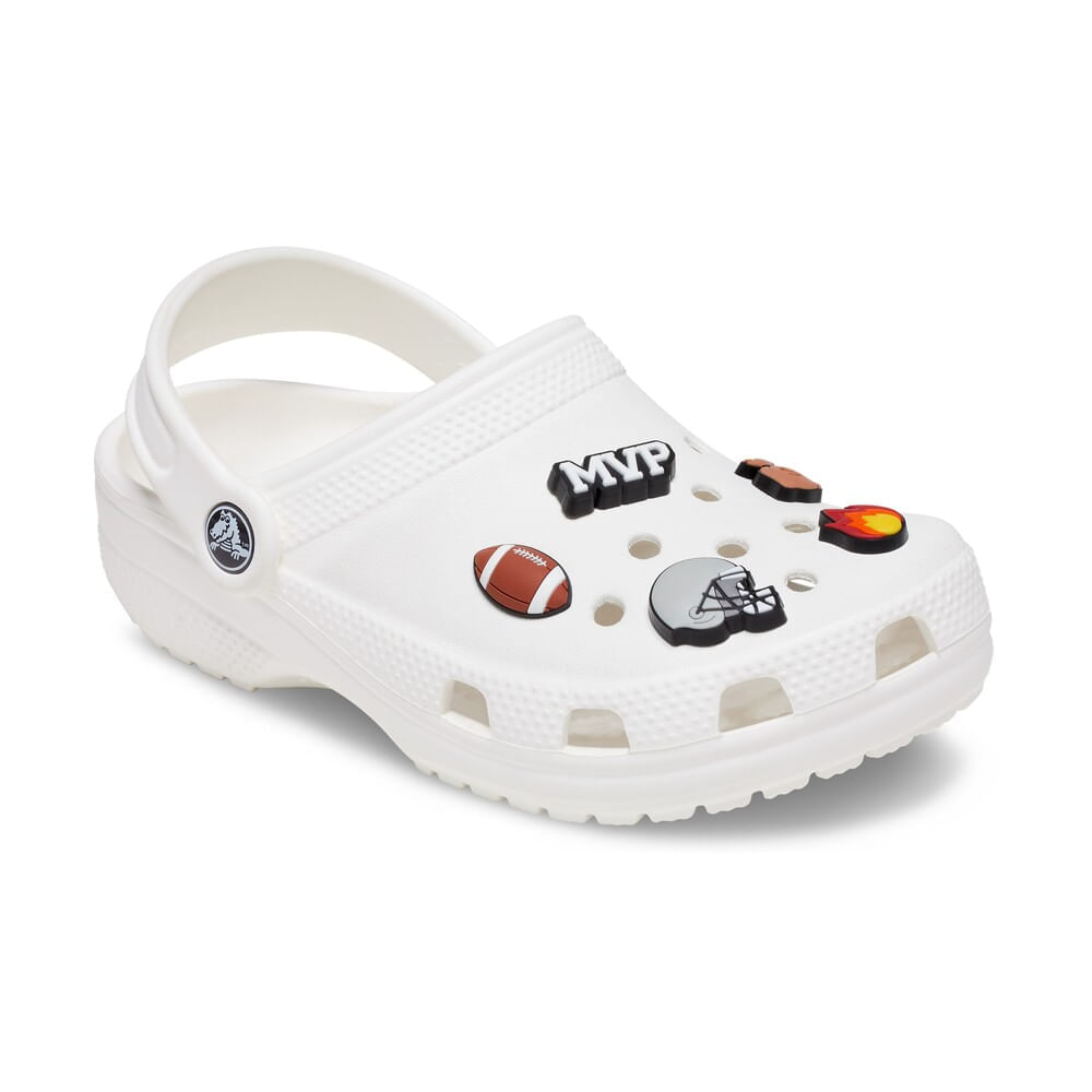 Jibbitz™ Crocs Football Star Pack com 5 peças