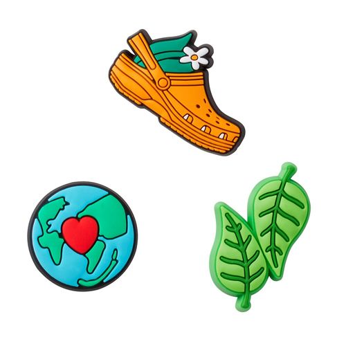 Jibbitz™ Natureza Mais Feliz Pack com 3 Peças