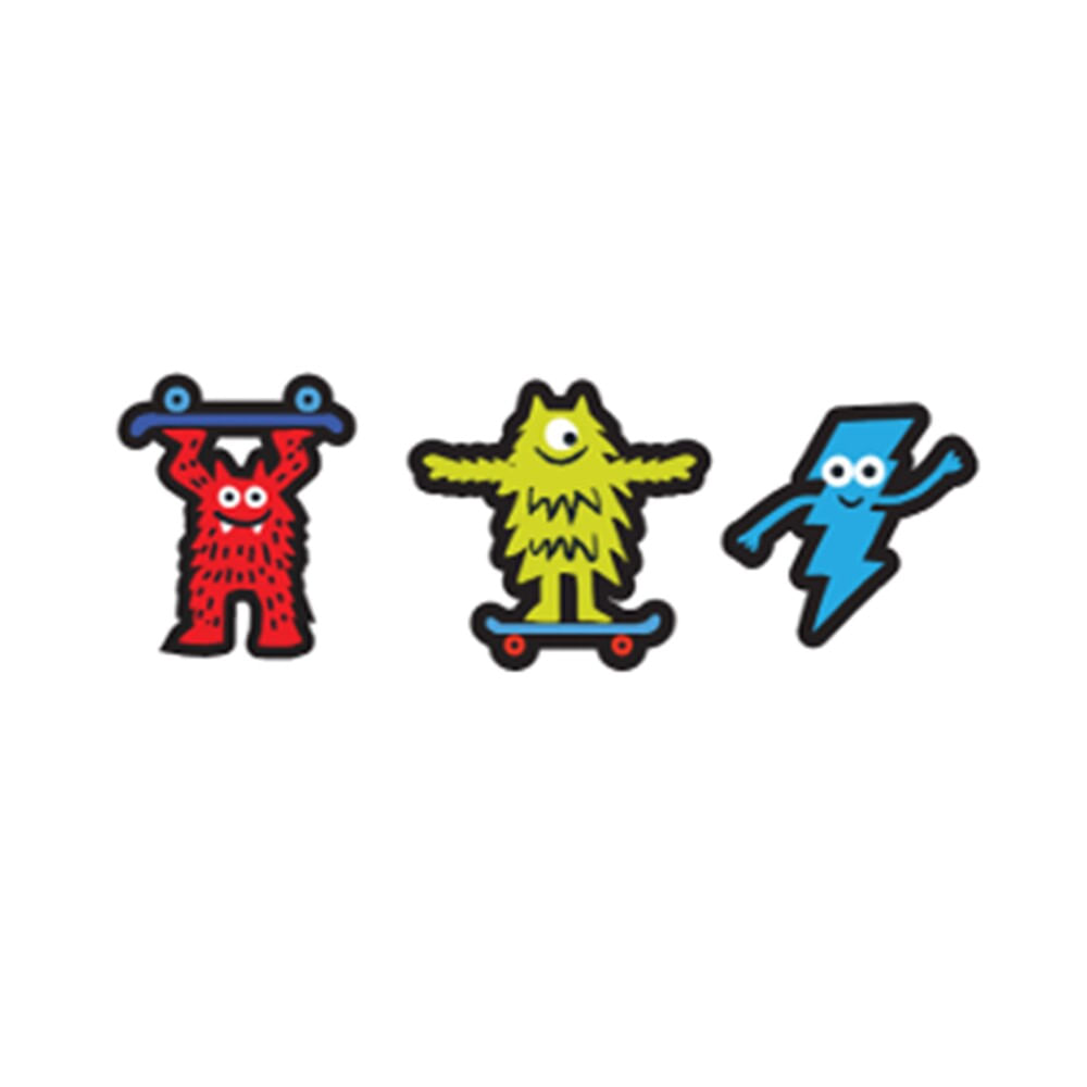 Jibbitz™ Monstros Pack com 3 Peças UNICO
