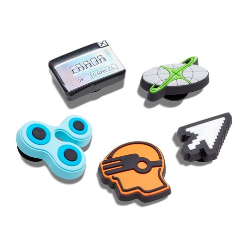 Jibbitz™ Gamer Boy Pack com 5 Peças