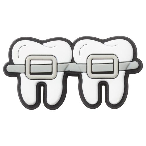 Jibbitz™ Dente com Aparelho