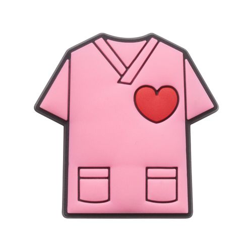 Jibbitz™ Crocs Avental Médico Rosa