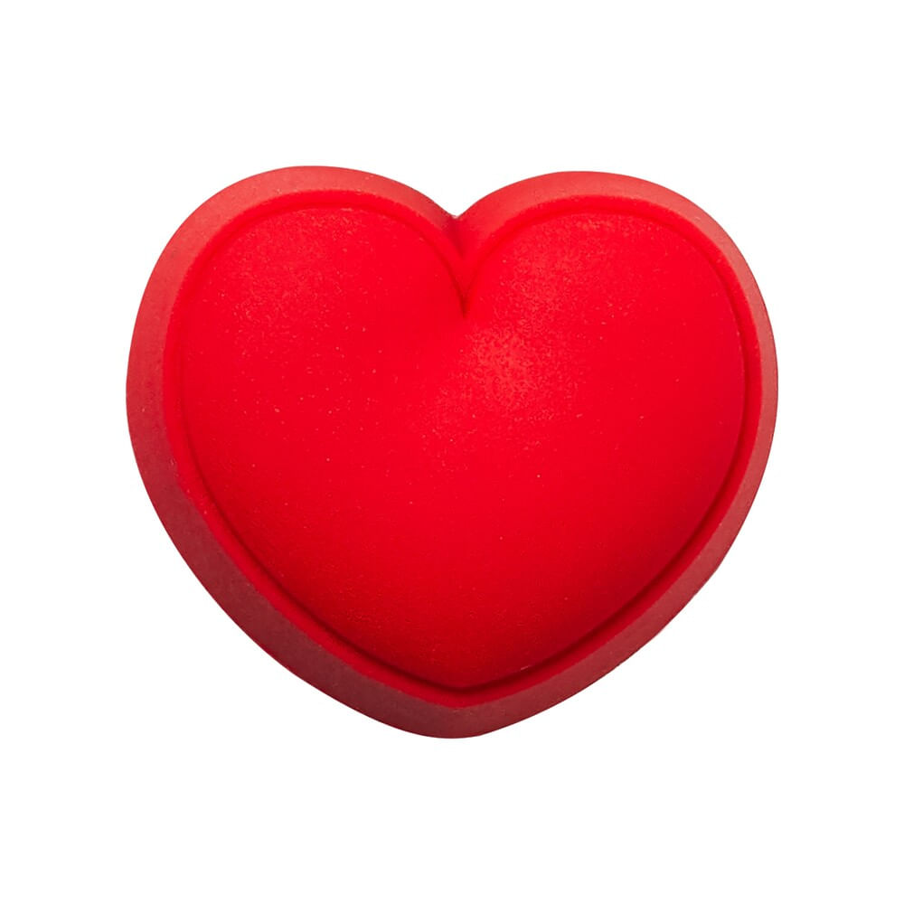 Jibbitz™ Coração Vermelho UNICO