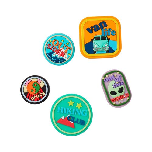 Jibbitz™ Patch Aventura Pack com 5 Peças