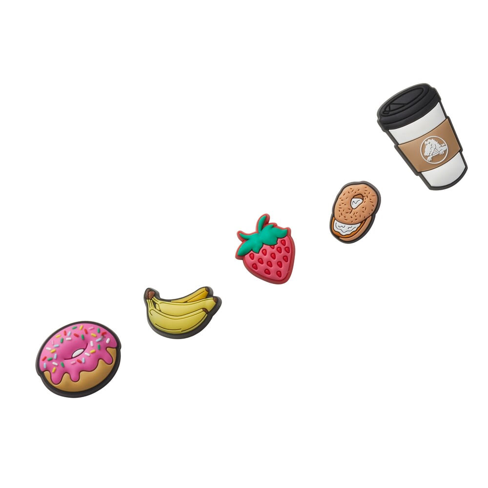 Jibbitz™ Café da Manhã Pack com 5 Peças UNICO