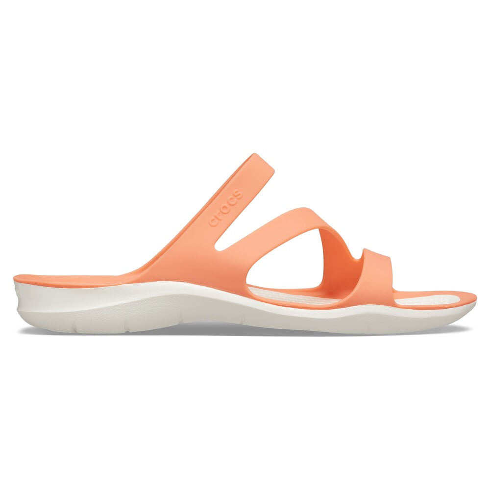 Sandália Crocs Swiftwater GRAPEFRUIT/WHITE 33