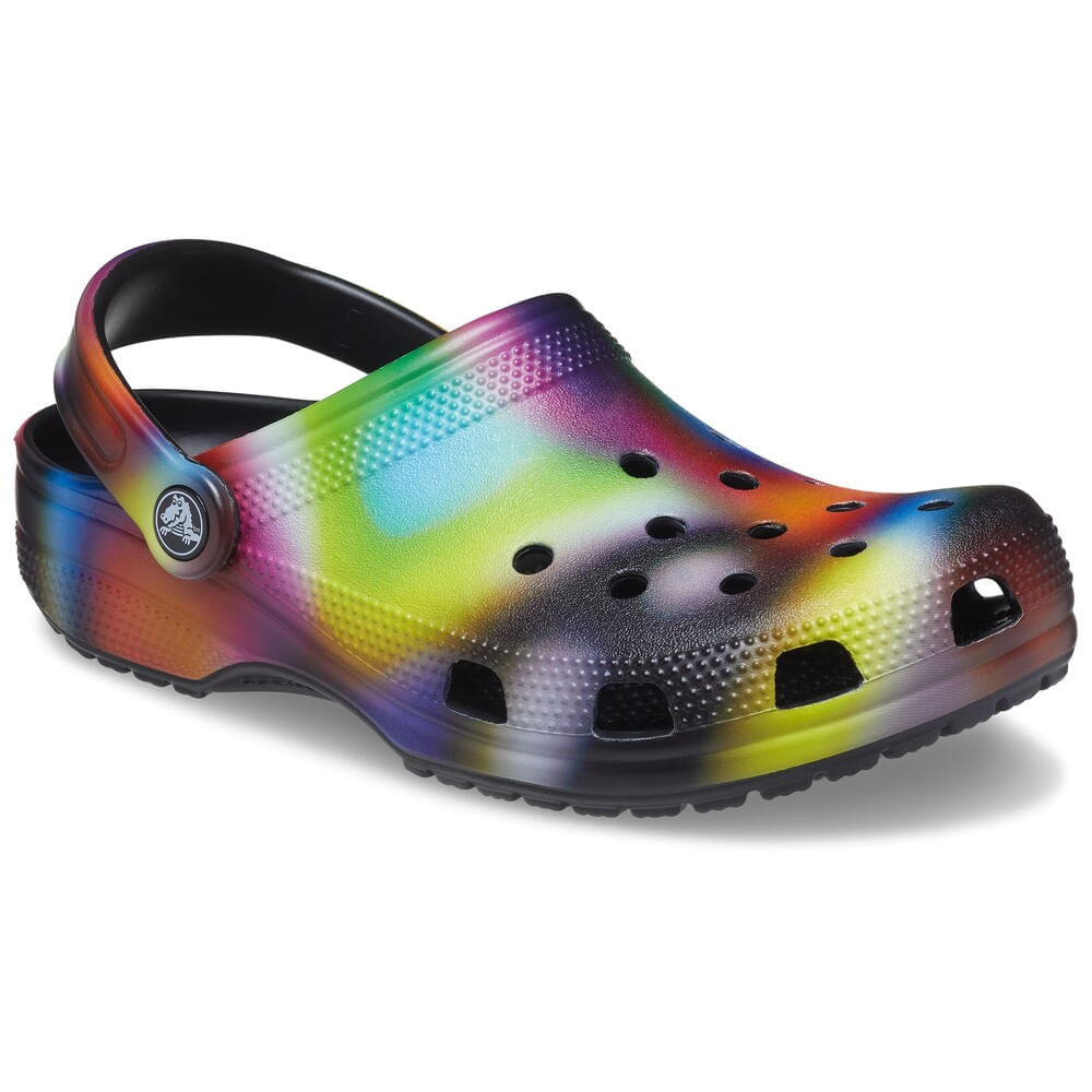 Sand lia Crocs Classic Solarized Clog Black Multi Crocs