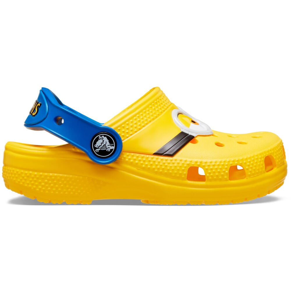 Sandália Crocs Fun Lab I Am Minions Clog Infantil Yellow 22