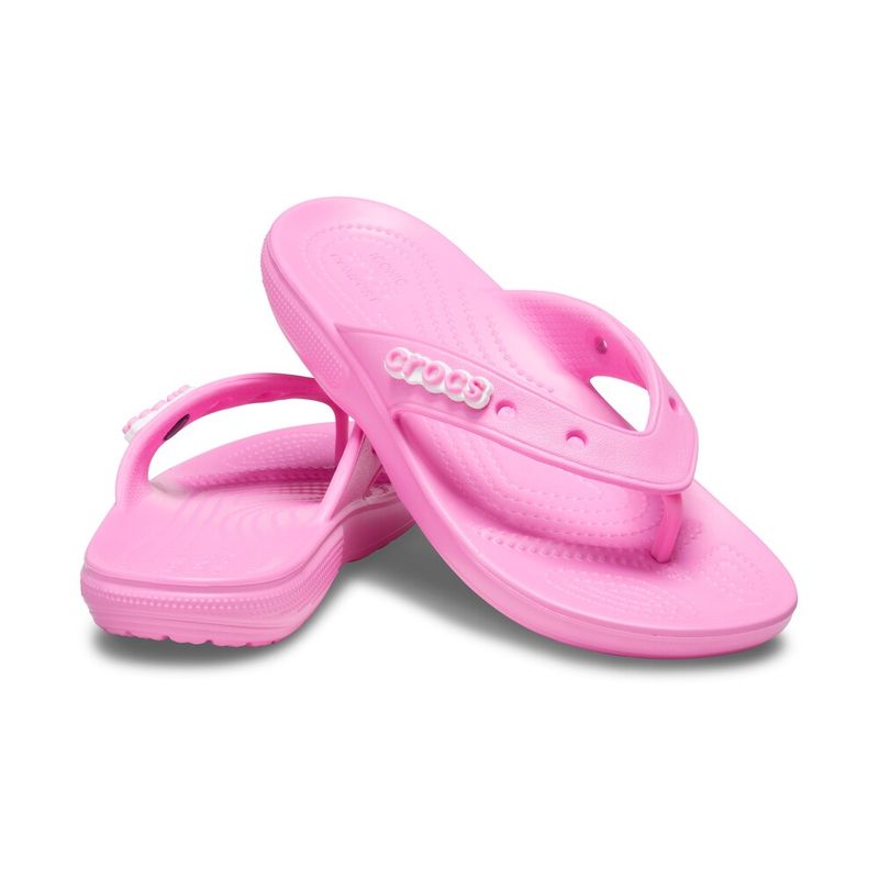 Chinelo Crocs Classic Flip TAFFY PINK