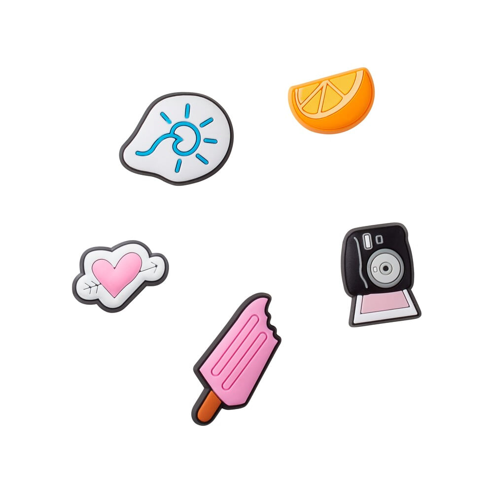 Jibbitz™ Summa Time Girl Pack com 5 Peças Unico