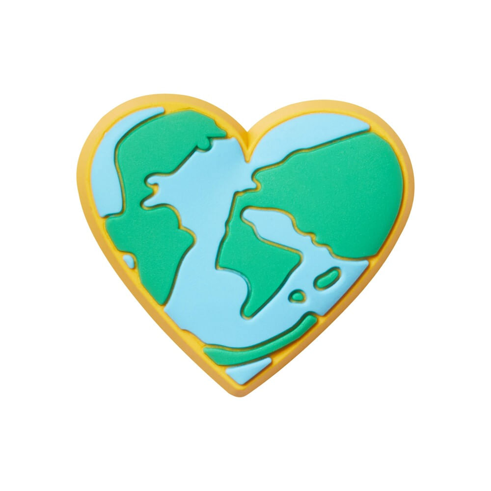 Jibbitz™ Coração da Terra Unico