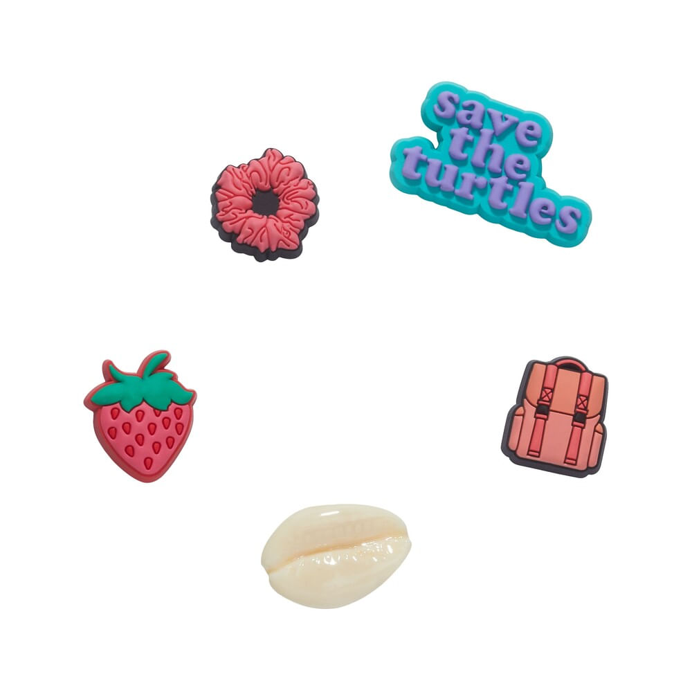 Jibbitz™ Vsco Girlie Pack com 5 Unidades UNICO