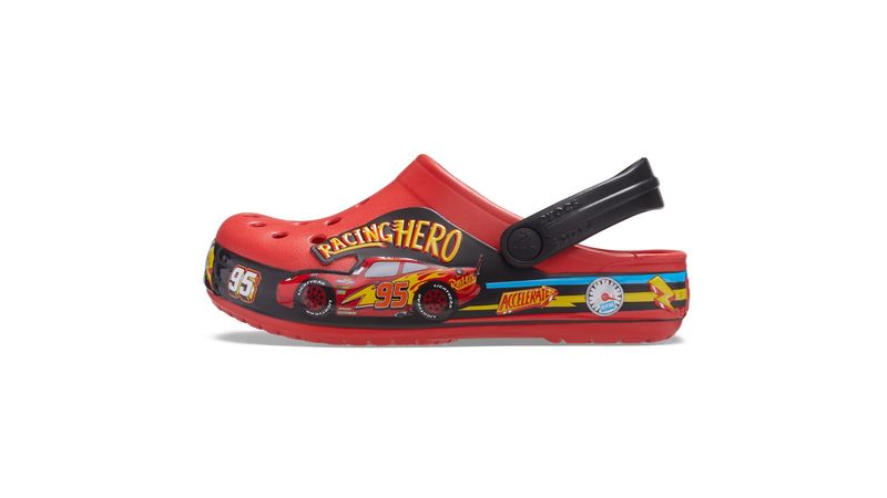 Sand lia Crocs FunLab Cars Lights Band Clog Infantil FLAME