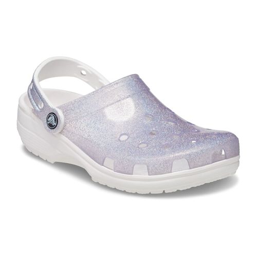 Sandália Crocs Classic Clog Translucent Glitter WHITE
