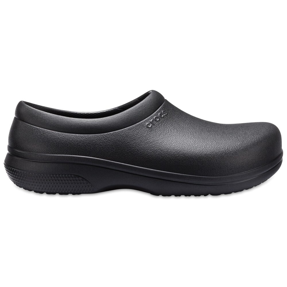 Clog Crocs On The Clock Work Slipon BLACK 36