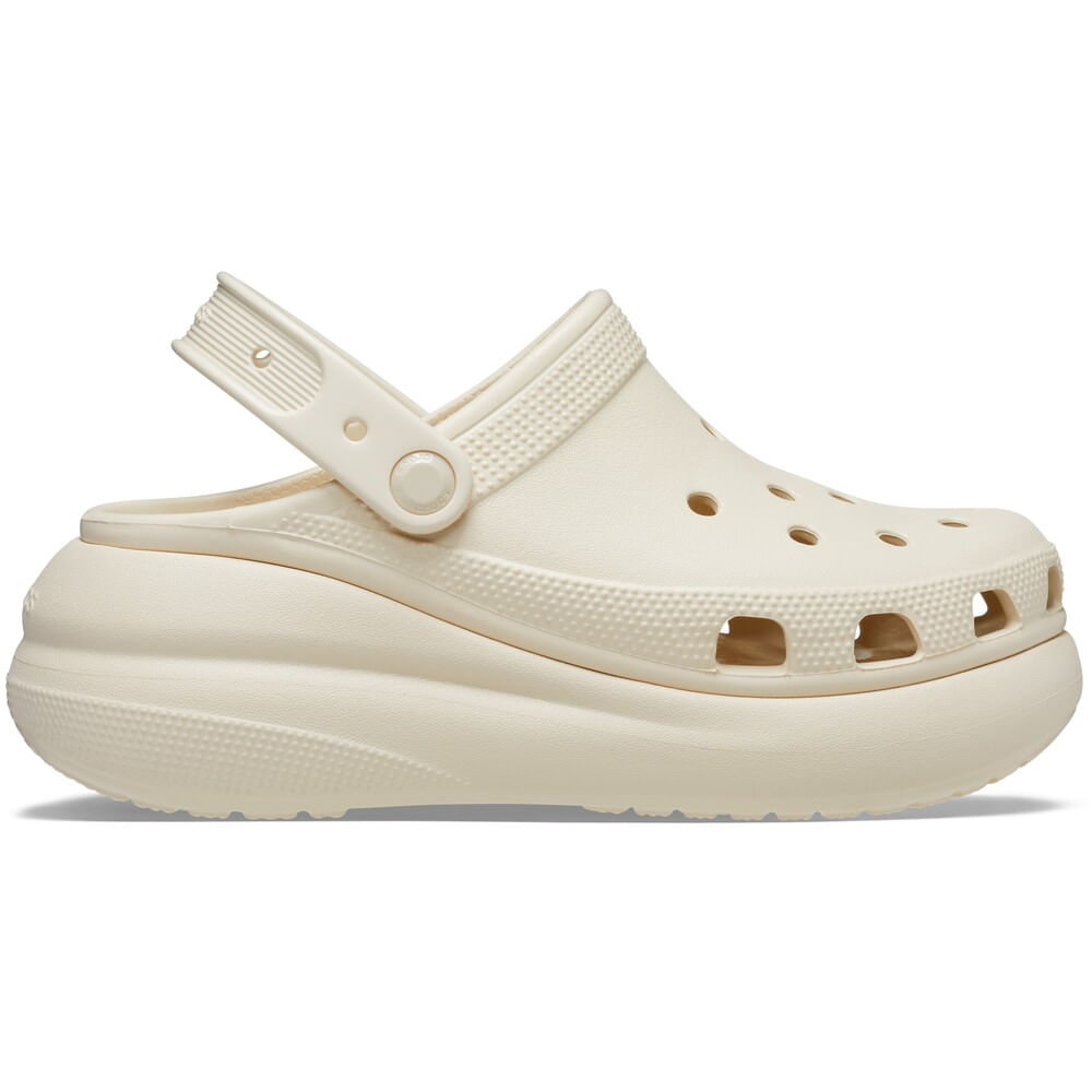 Sandália Crocs Classic Crush Clog BONE 38
