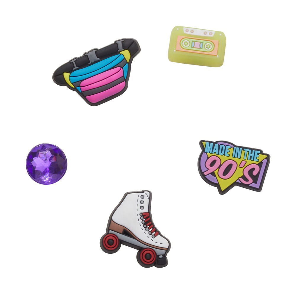 Jibbitz™ Símbolos 90'S Pack com 5 Peças UNICO
