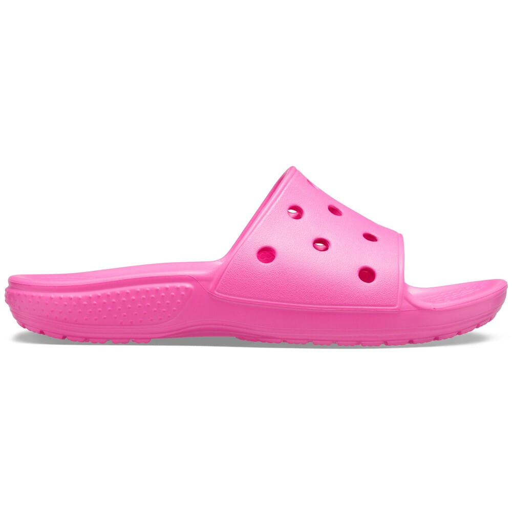 Chinelo Crocs Classic Slide Juvenil ELECTRIC PINK 22