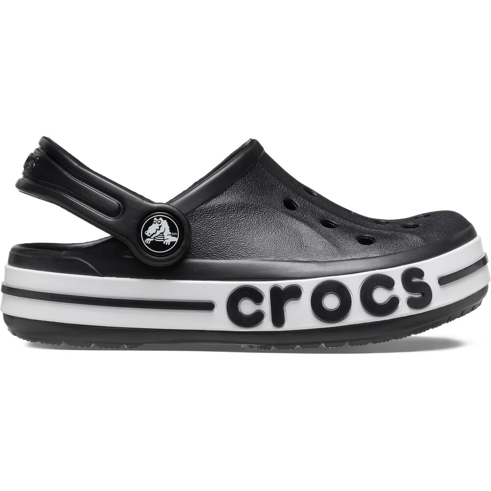 Sandália Crocs Bayaband Clog Juvenil BLACK