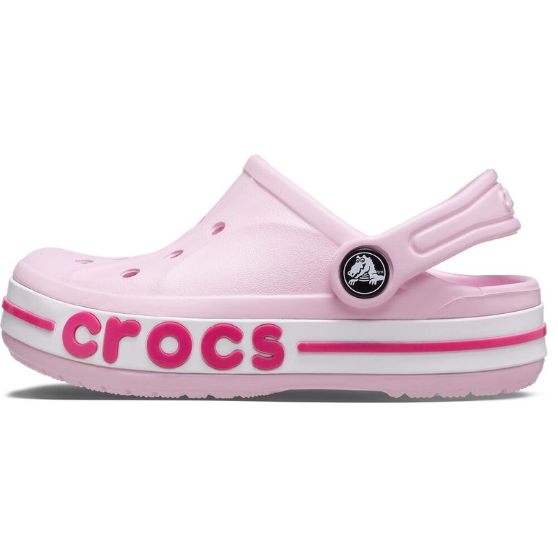 Sandália Crocs Bayaband Clog Juvenil BALLERINA PINK/CANDY PINK