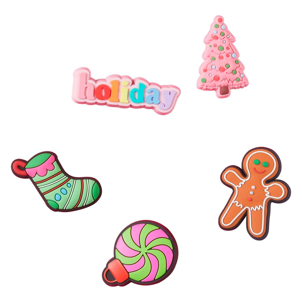 Jibbitz™ Bright Holiday Pack 5 unidades UNICO