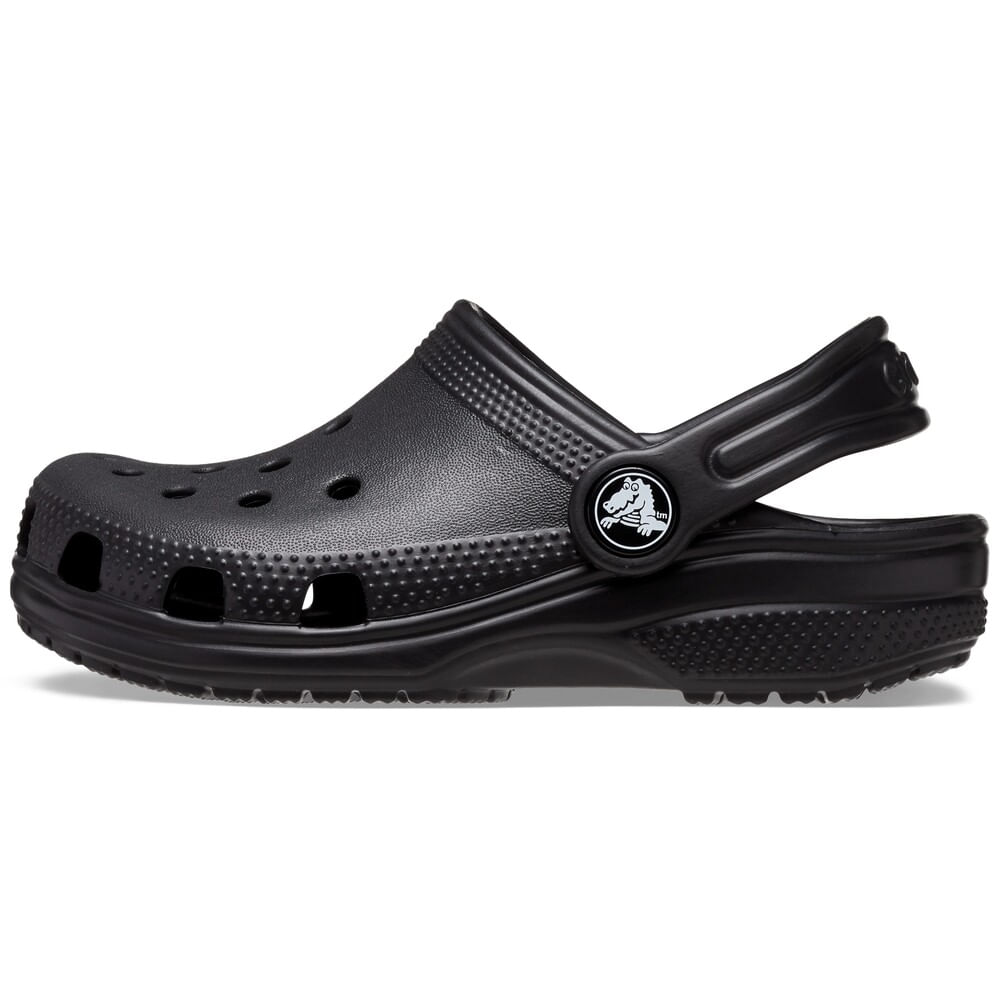 Sandália Crocs Classic Clog Infantil Black 3270